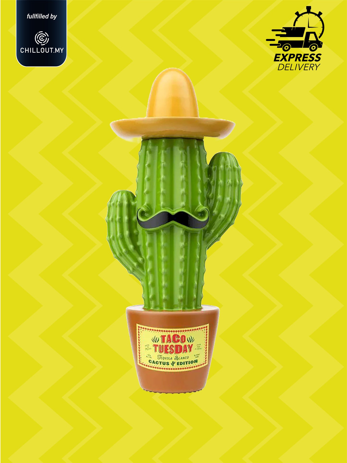 TACO TUESDAY TEQUILA 75CL - CACTUS