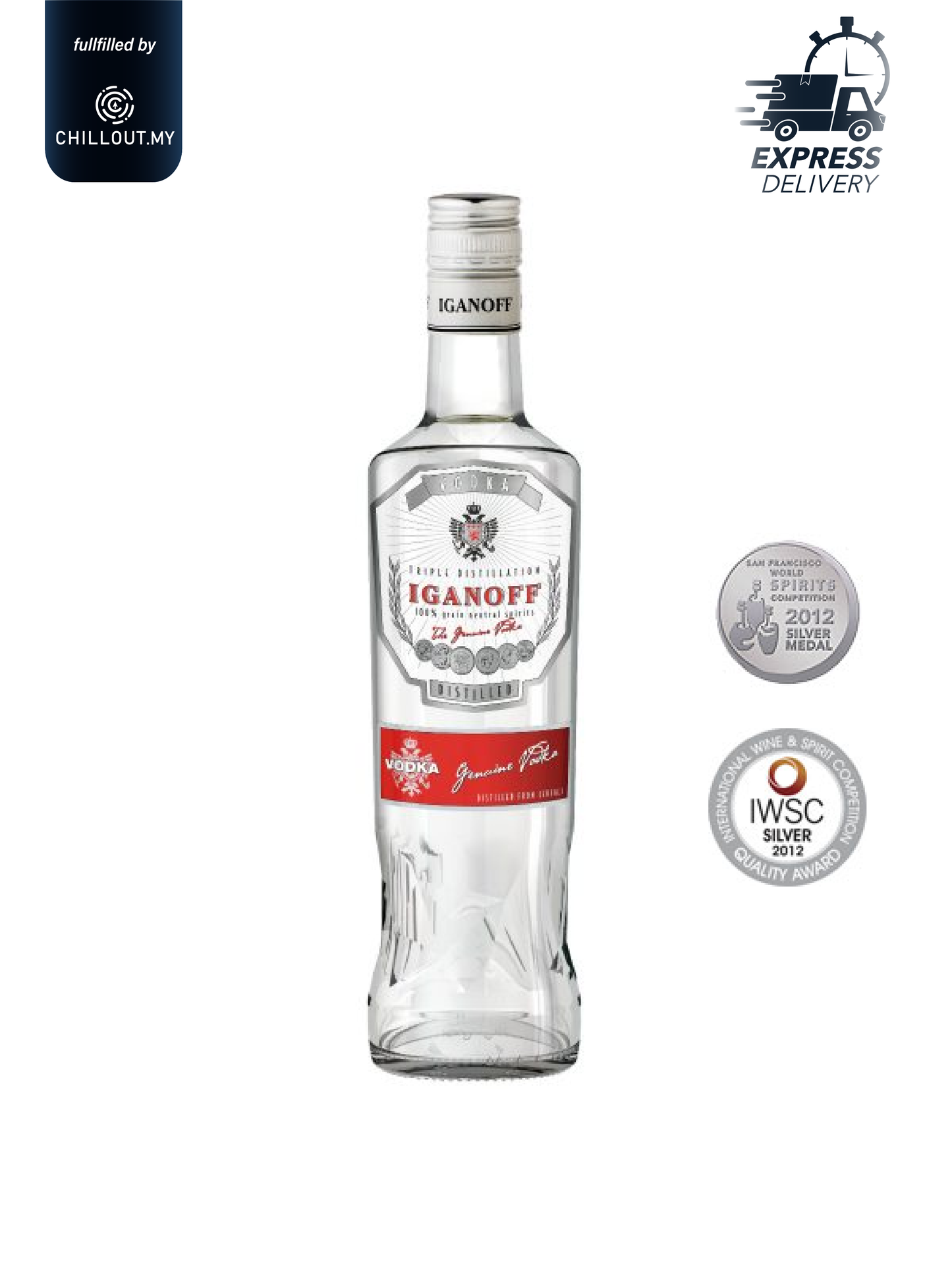 IGANOFF VODKA 70CL