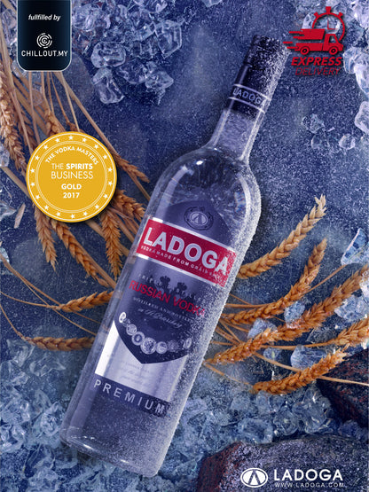 LADOGA PREMIUM VODKA 70CL