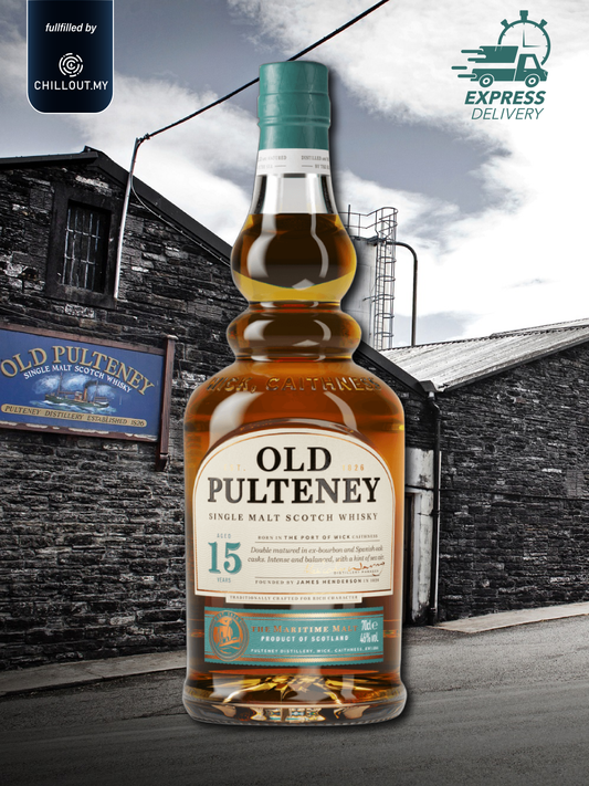 OLD PULTENEY 15 YEAR OLD 75CL