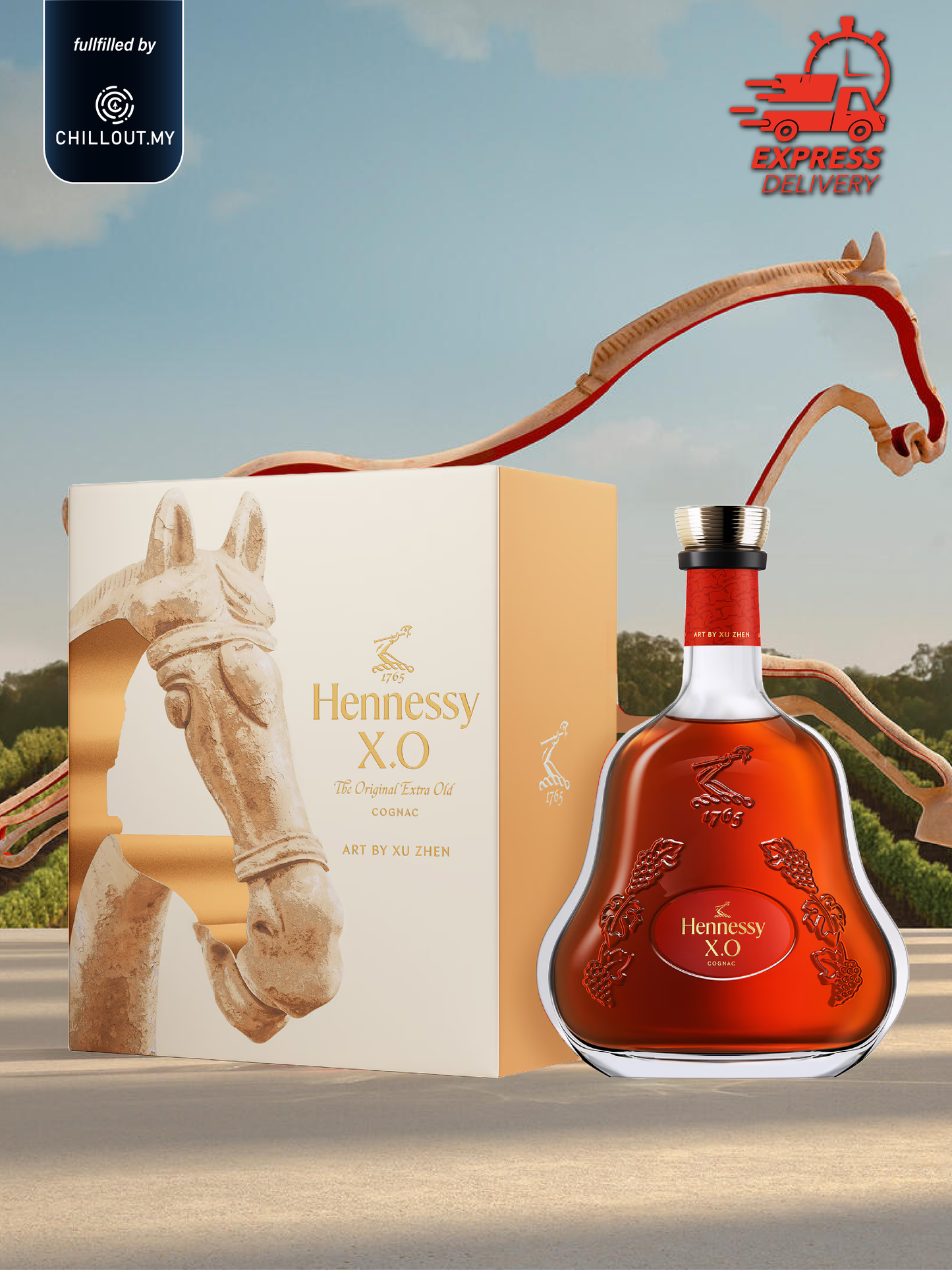 HENNESSY XO LIMITED EDITION HORSE 2026 70CL