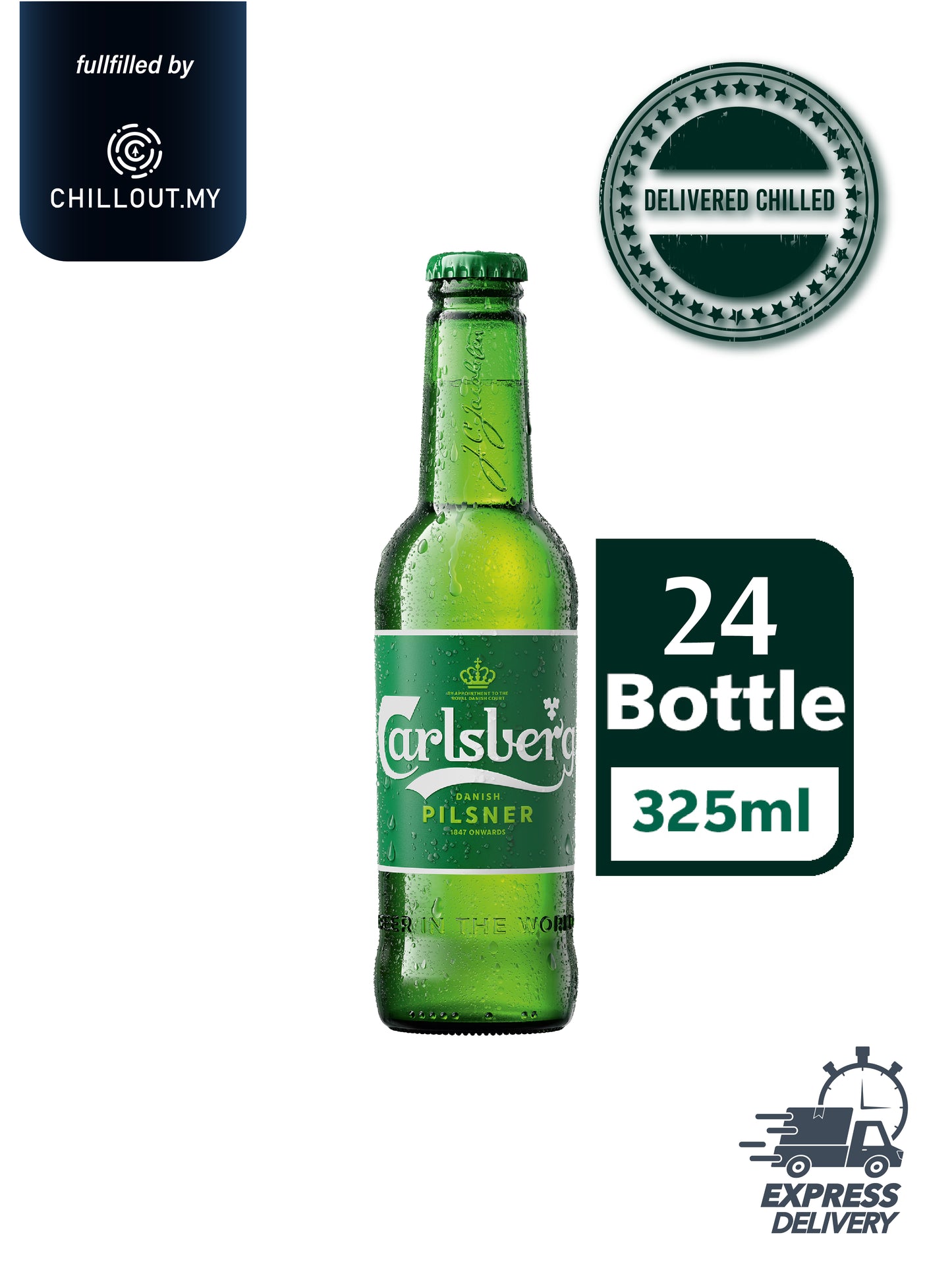 CARLSBERG 325ml x 24