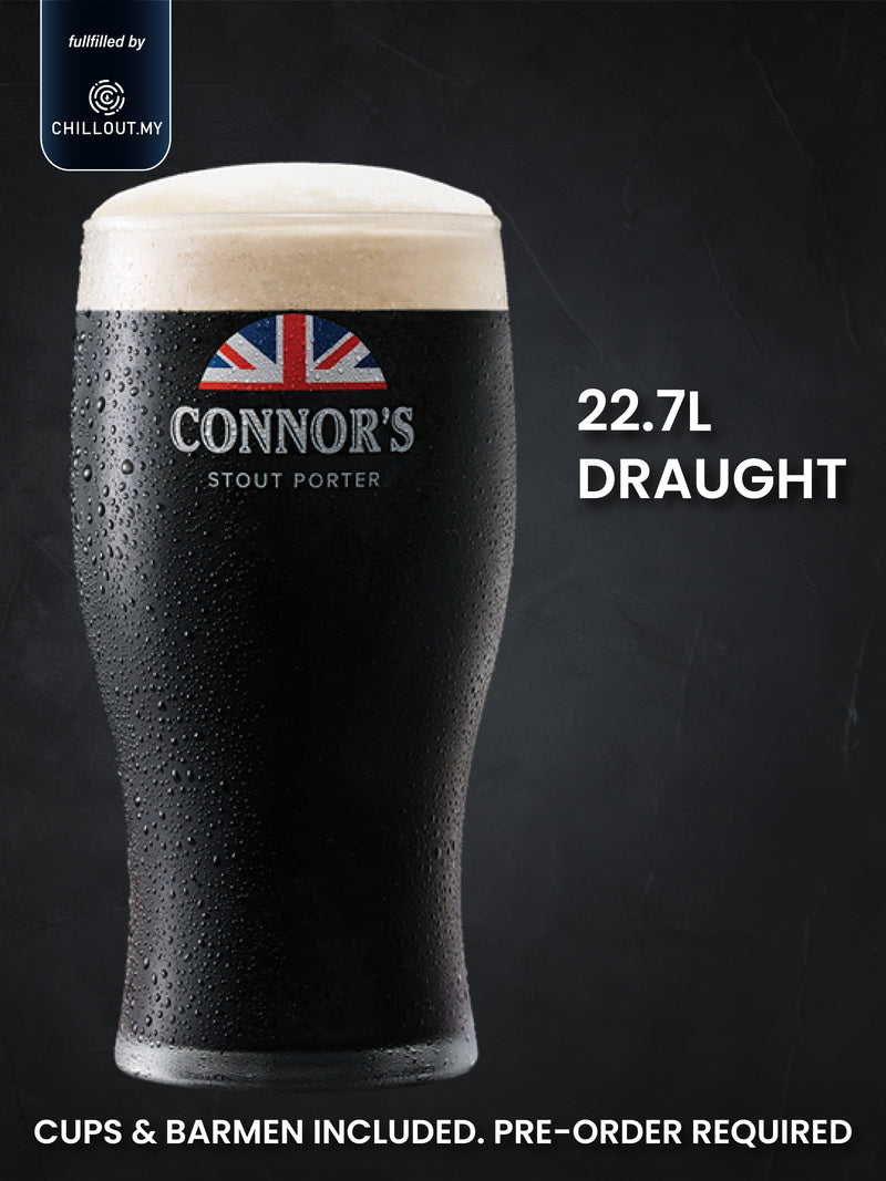 CONNORS DRAUGHT BEER BARREL 22.7L