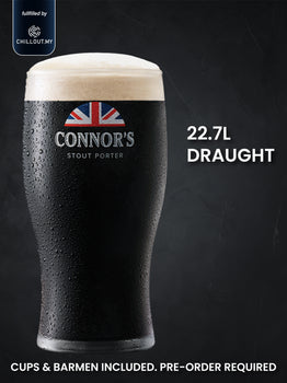 CONNORS DRAUGHT BEER BARREL 22.7L