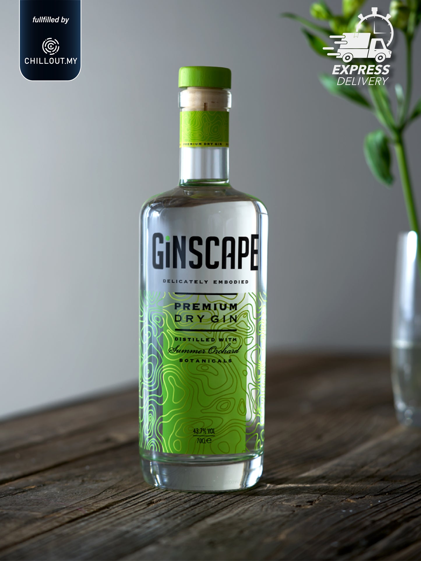 GINSCAPE SUMMER ORCHARD 700ML