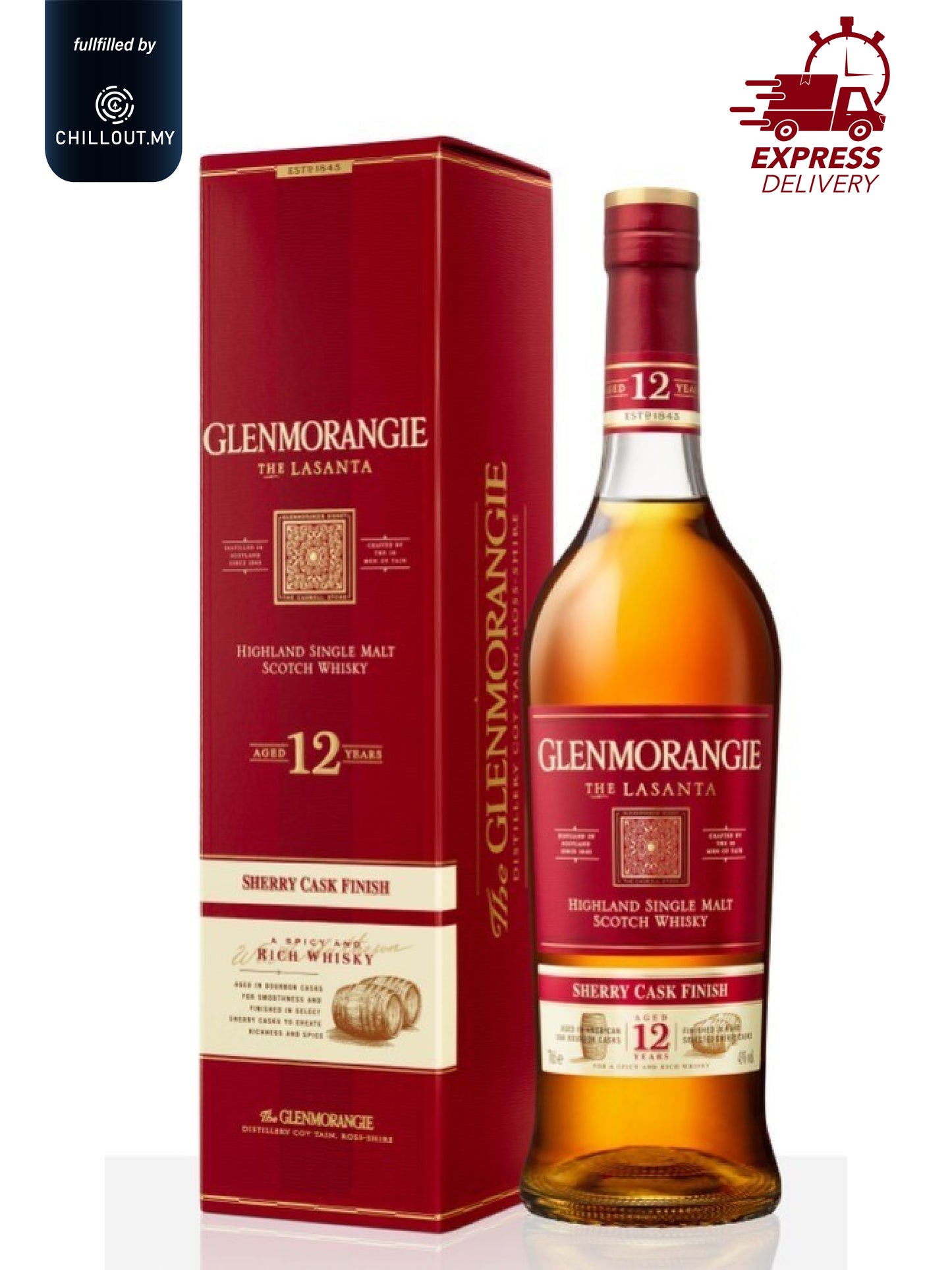 GLENMORANGIE LASANTA 12 YEARS OLD