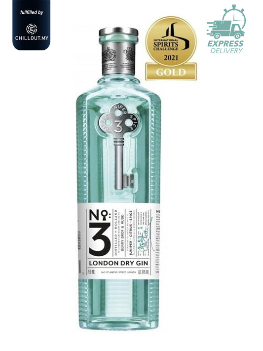 No3 London Dry Gin