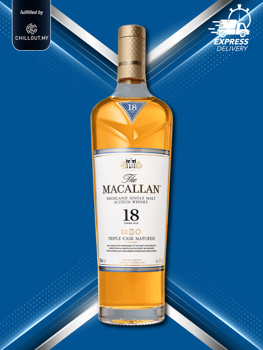 THE MACALLAN 18 TRIPLE CASK 70CL