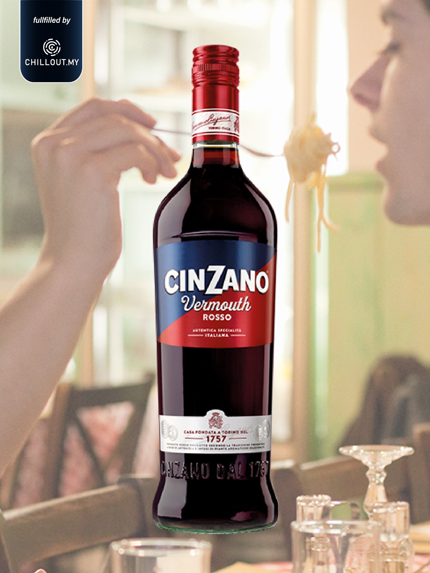 CINZANO VERMOUTH ROSSO