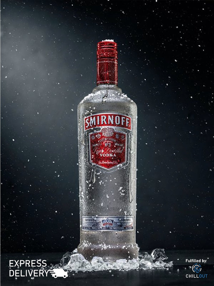 SMIRNOFF RED VODKA 70CL