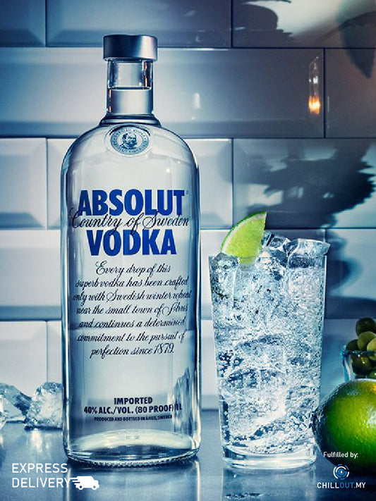 ABSOLUT BLUE VODKA 70CL