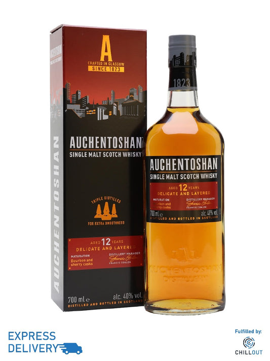 AUCHENTOSHAN 12 YRS 70CL