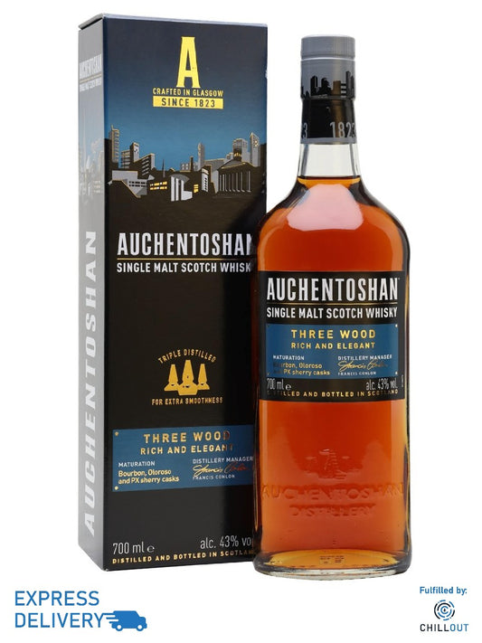 AUCHENTOSHAN THREE WOOD 70CL