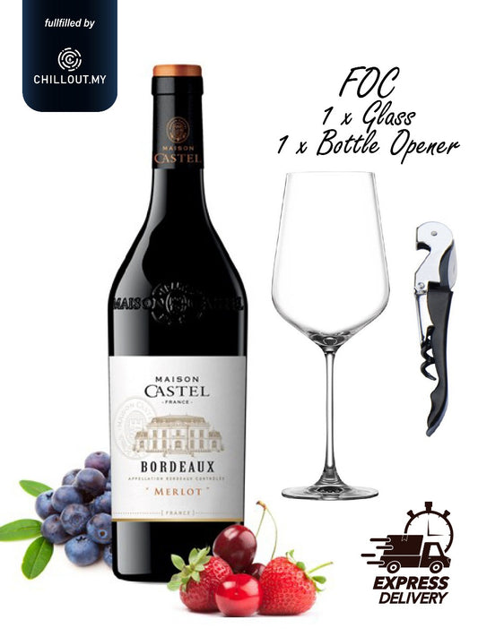 CASTEL AOC BORDEAUX 2019