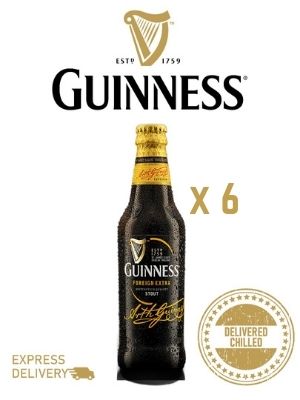 GUINNESS STOUT 325ml x 6