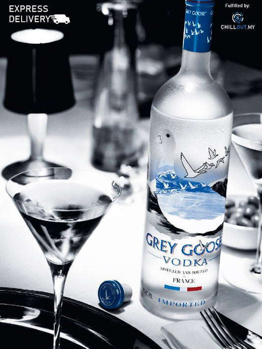 GREY GOOSE VODKA 75CL