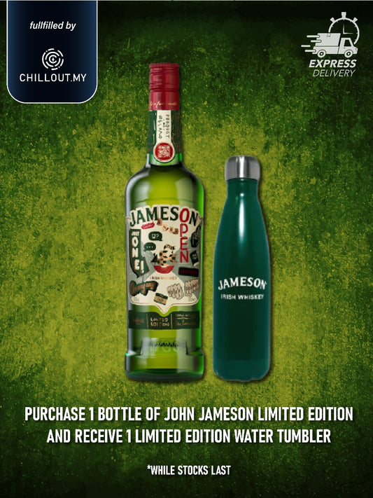 JOHN JAMESON LIMITED EDITION 70CL FOC WATER TUMBLER