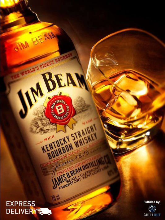 JIM BEAM WHITE 75CL