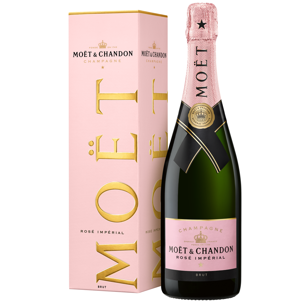 MOET & CHANDON ROSE NV 75CL