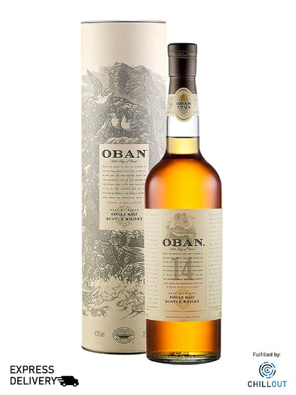 OBAN 14 YO MALT WHISKY