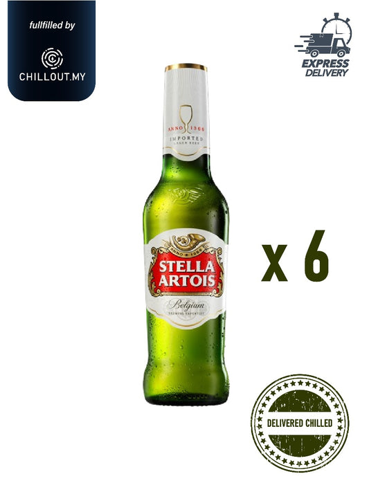STELLA ARTOIS 330ML x 6